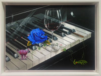 Michael Godard  Michael Godard  Blue Moon Rose (Framed)